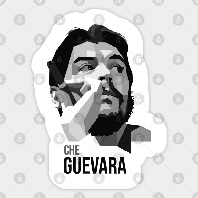 Che Guevara Sticker by mursyidinejad